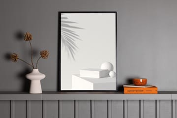 Poster White Box 50x70 cm - Beige - Inredning - Tavlor & posters - Posters & prints