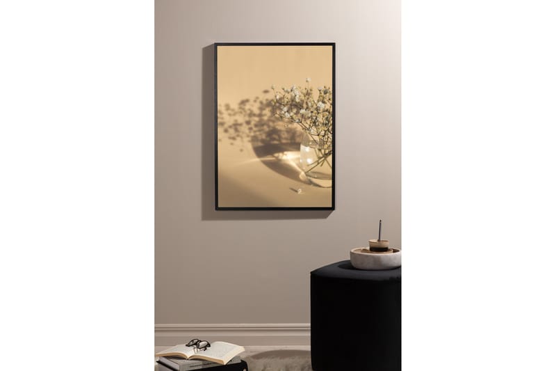 Poster White Flowers 30x40 cm - Beige - Inredning - Tavlor & posters - Posters & prints