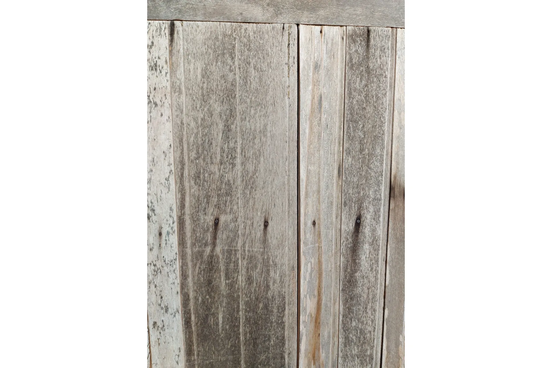 Poster Wooden wall 21x30 cm - Grå