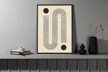 Poster Pantheon 30x40 cm - Beige - Inredning - Tavlor & posters - Posters & prints