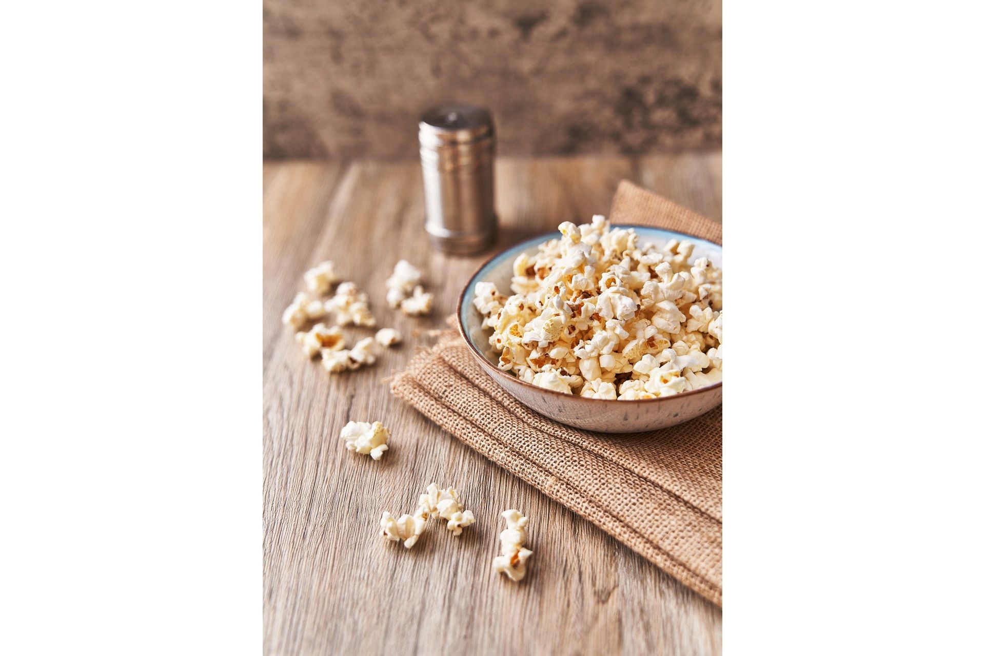Poster Popcorn 21x30 cm - Beige