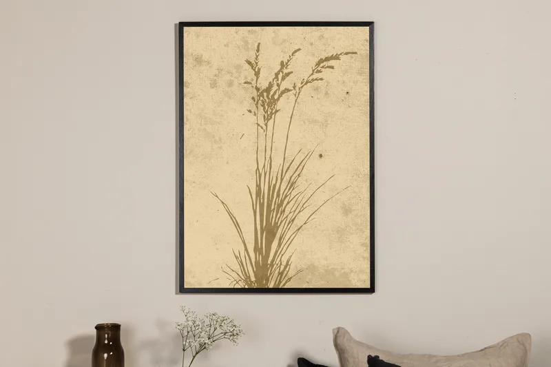 Poster Plant art 50x70 cm - Beige - Inredning - Tavlor & posters - Posters & prints