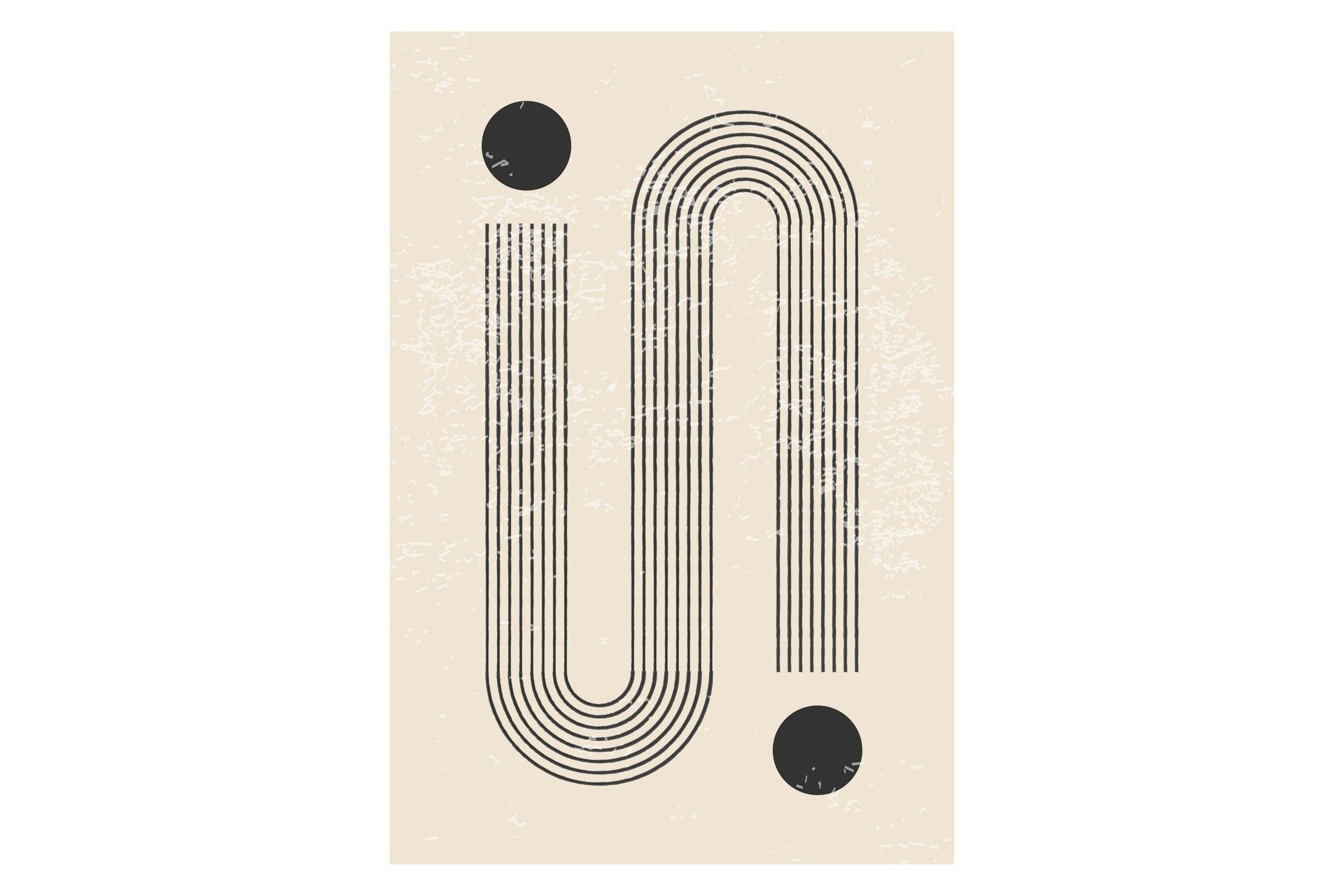 Poster Pantheon 50x70 cm - Beige