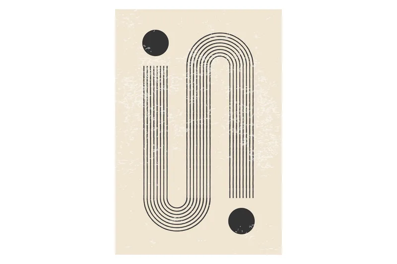 Poster Pantheon 50x70 cm, Beige