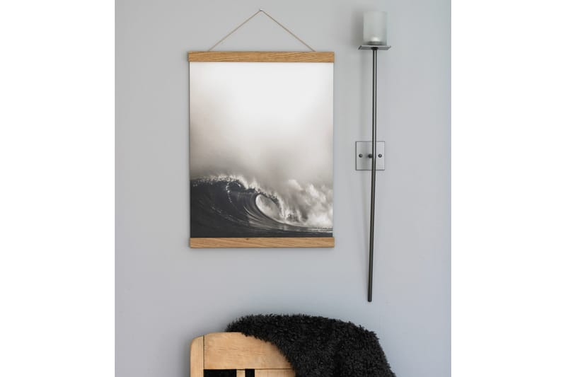 Affischlist 50 cm - Ek - Inredning - Tavlor & posters - Ramar & tavelram - Affischlist