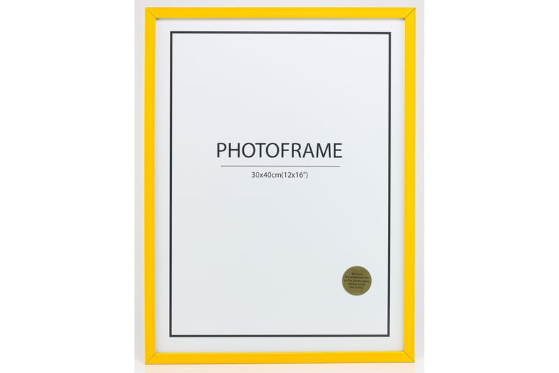 Fotoram Dalentoft 70x100 cm - Gul - Inredning - Tavlor & posters - Ramar & tavelram