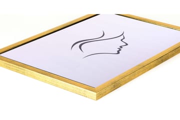 Fotoram Galant 50x70 cm - Guld|Plexiglas - Inredning - Tavlor & posters - Ramar & tavelram