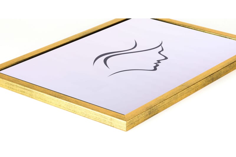 Fotoram Galant 50x70 cm - Guld|Plexiglas - Inredning - Tavlor & posters - Ramar & tavelram