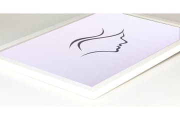 Fotoram Galant 50x70 cm - Vit|Plexiglas - Inredning - Tavlor & posters - Ramar & tavelram