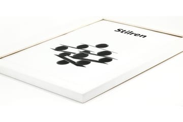 Fotoram Stilren 50x70 cm - Vit|Plexiglas - Inredning - Tavlor & posters - Ramar & tavelram