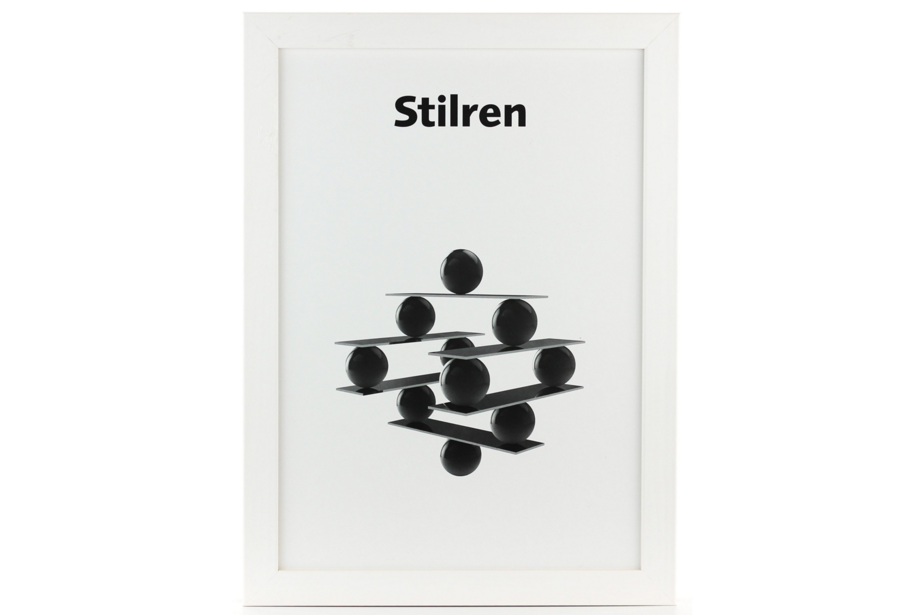 Fotoram Stilren 50x70 cm VitPlexiglas