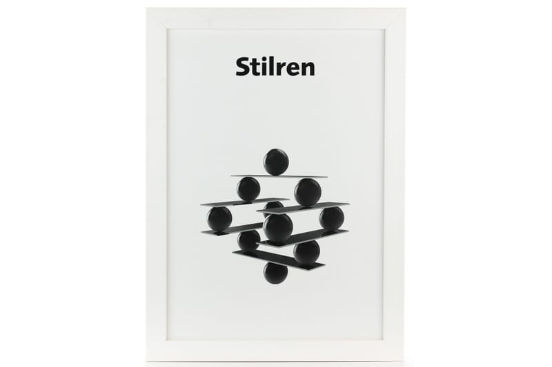 Fotoram Stilren 50x70 cm - Vit|Plexiglas - Inredning - Tavlor & posters - Ramar & tavelram