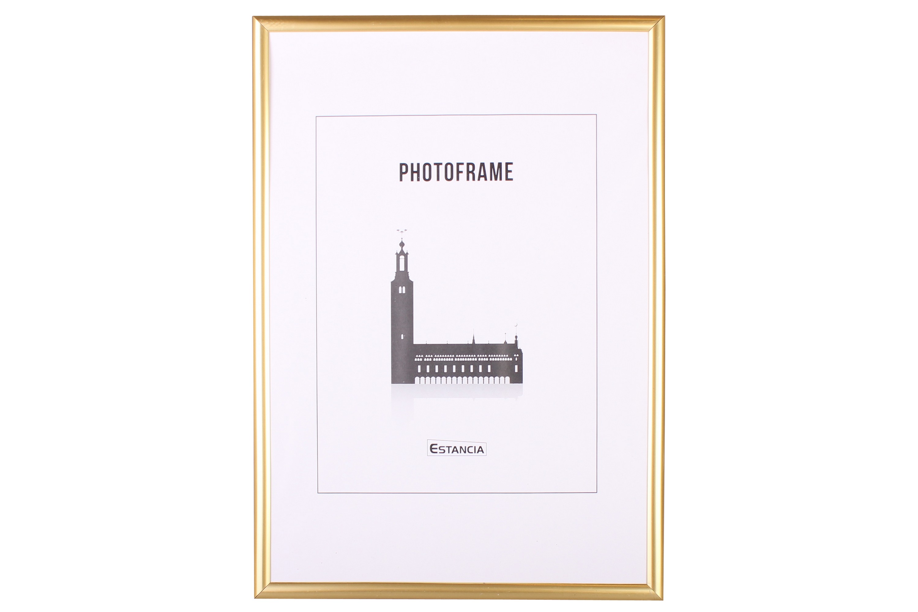 Fotoram Victoria 50x50 cm GuldPlexiglas