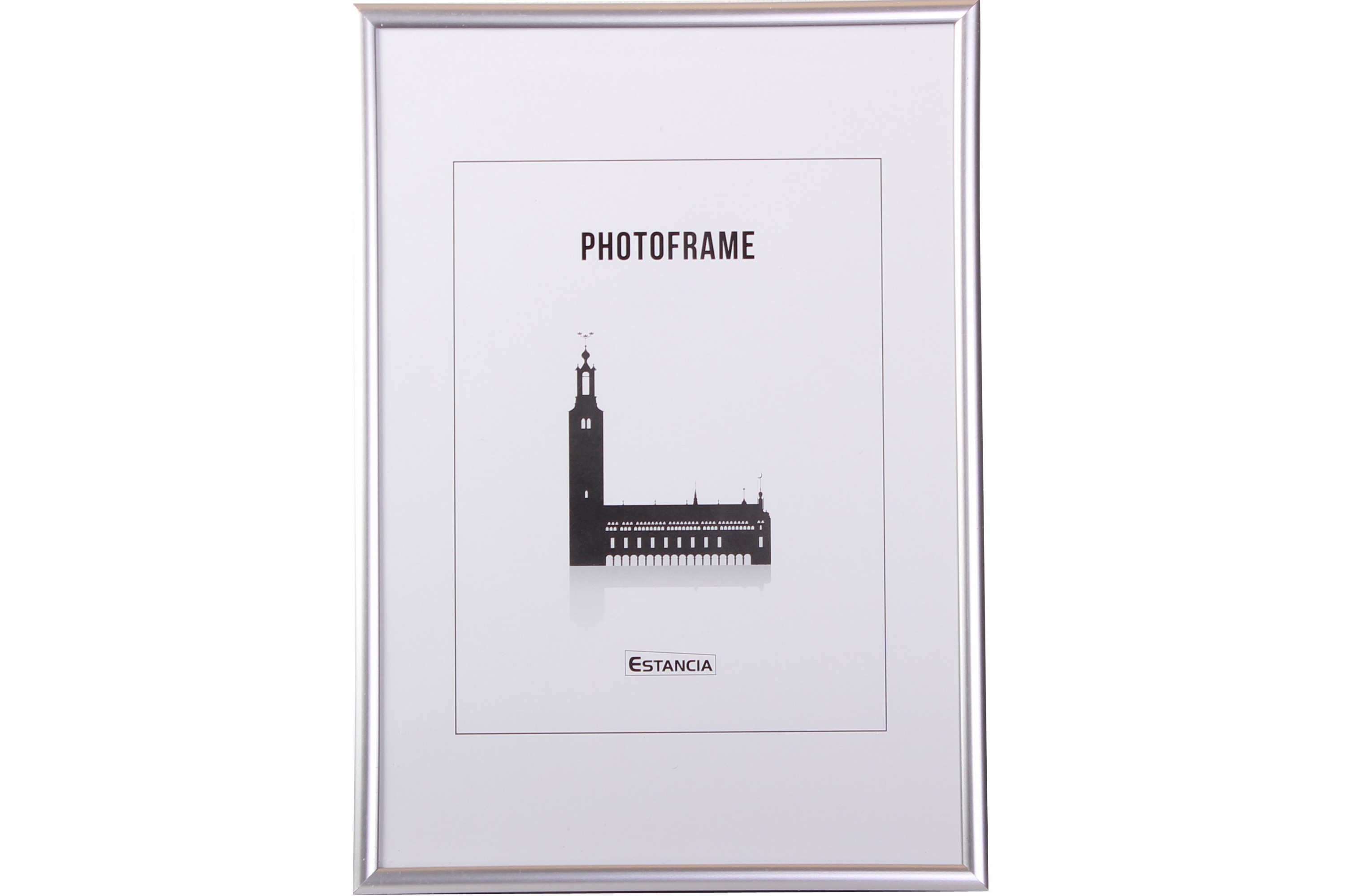 Fotoram Victoria 50x50 cm SilverPlexiglas