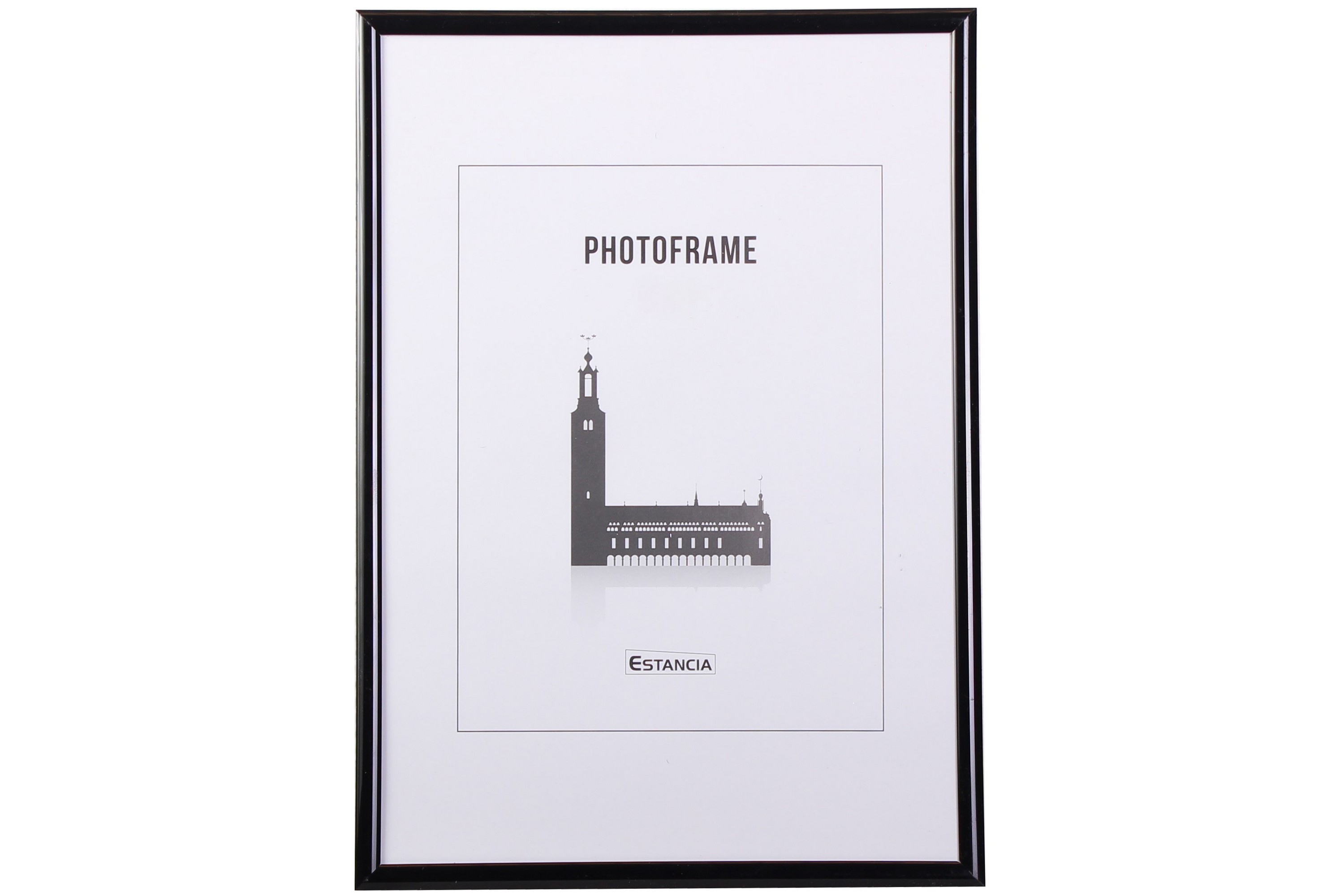 Fotoram Victoria 50x50 cm SvartPlexiglas