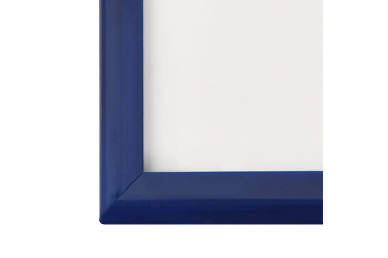 Fotoramar 3 st för vägg eller bord blå 13x18 cm MDF - Blå - Fotoram - Ramar & tavelram