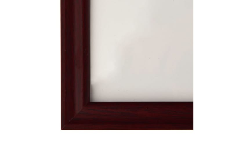 Fotoramar 3 st för vägg eller bord mörkröd 59,4x84 cm - Mörkröd - Fotoram - Ramar & tavelram