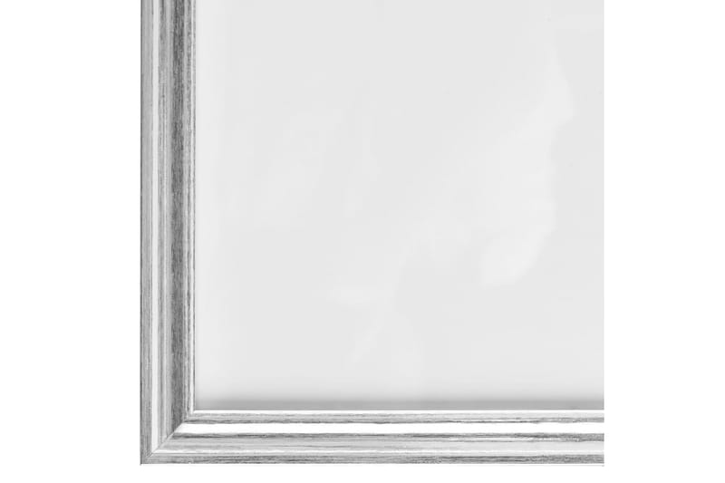 Fotoramar 3 st för vägg eller bord silver 21x29,7 cm - Silver - Fotoram - Ramar & tavelram
