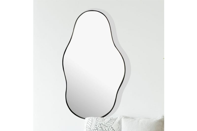 Spegel Wohnling Asymmetrisk metallram oval 80 cm - Inredning - Tavlor & posters - Ramar & tavelram