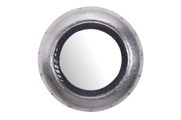 Spegel Wohnling Modern vågig metallram rund 74 cm - Inredning - Tavlor & posters - Ramar & tavelram