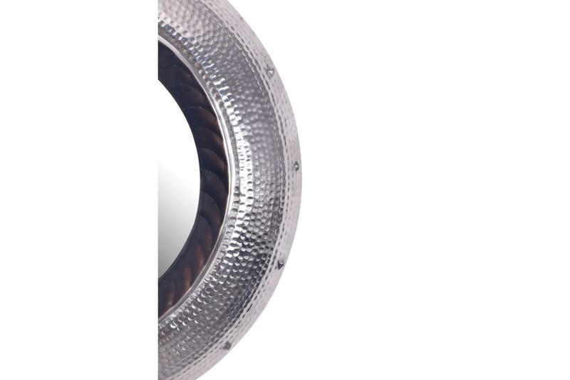 Spegel Wohnling Modern vågig metallram rund 74 cm - Inredning - Tavlor & posters - Ramar & tavelram