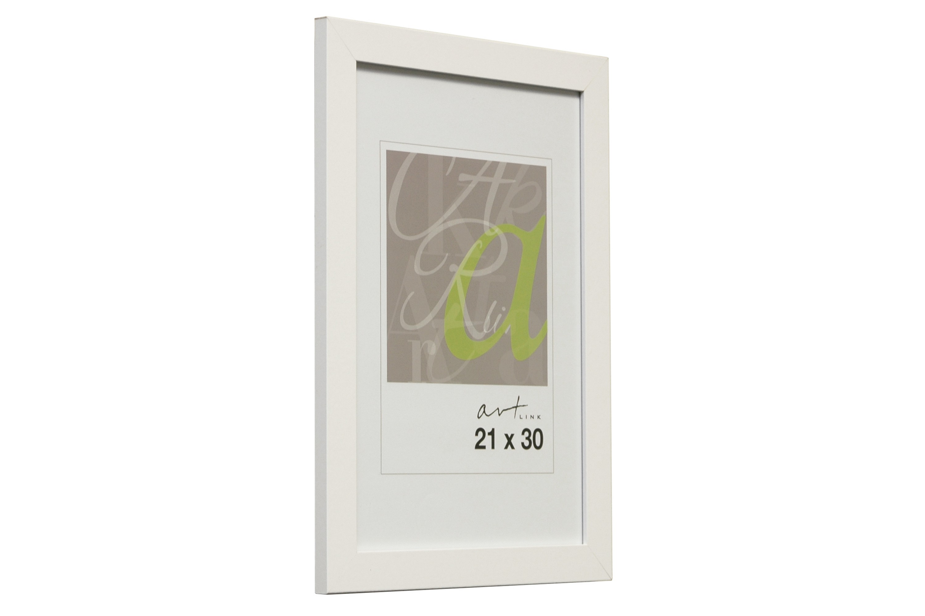 Tavelram Trendline MDF 21x30 cm Vit Art Link