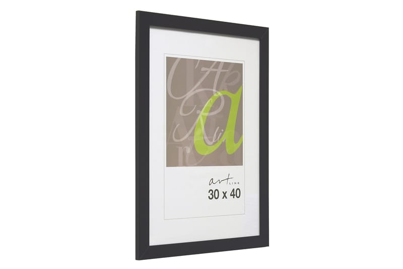 Tavelram Trendline MDF 30x40 cm Svart - Art Link - Inredning - Tavlor & posters - Ramar & tavelram