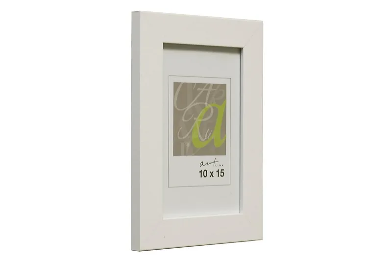 Trendline Tavelram 10x15 cm MDF/Vit - Vit - Inredning - Tavlor & posters - Ramar & tavelram