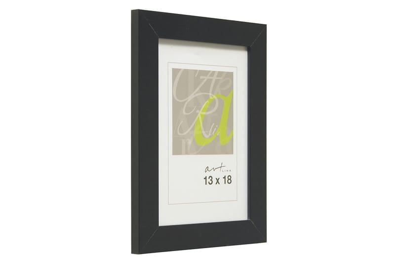Trendline Tavelram MDF 13x18 cm, Svart