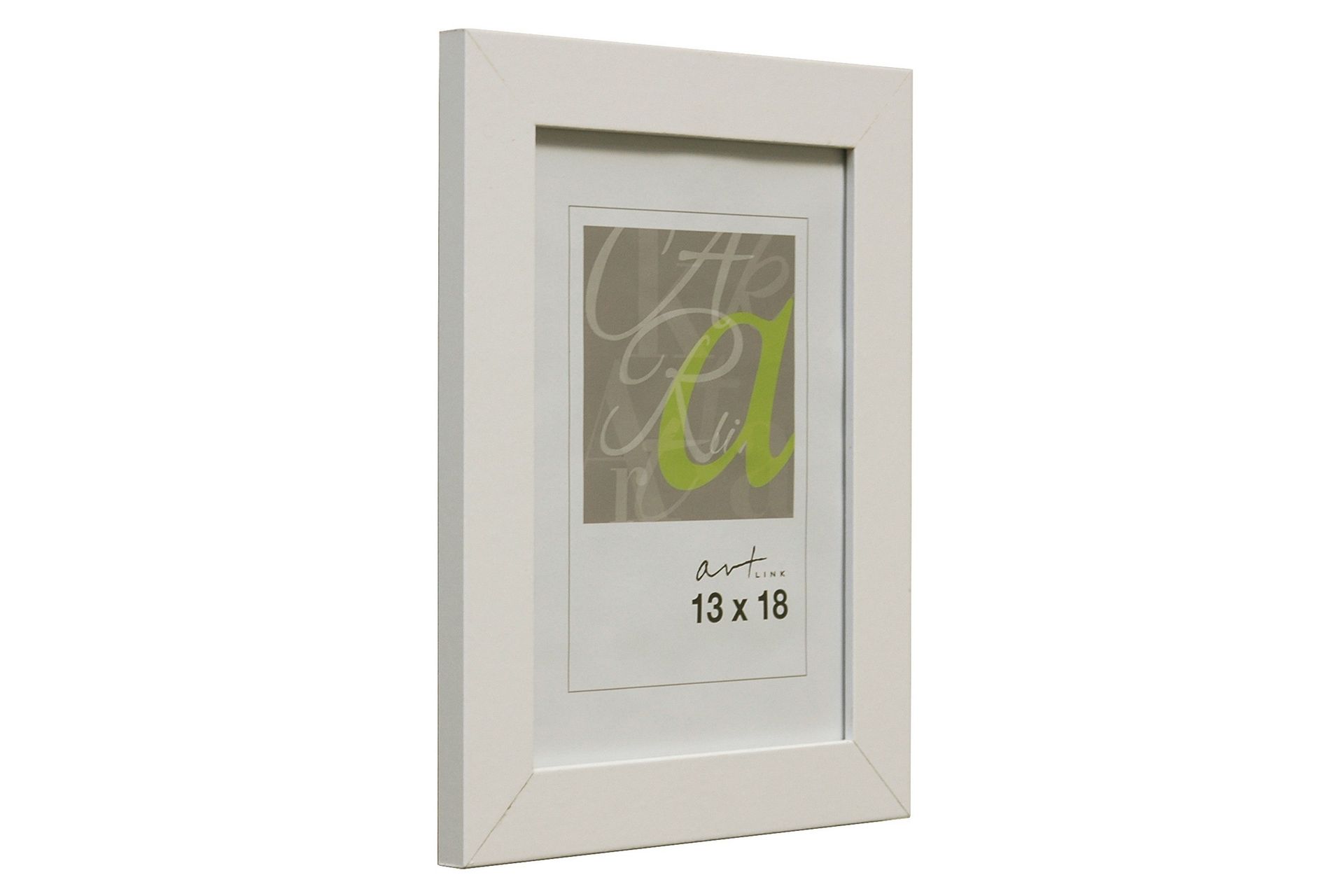 Trendline Tavelram MDF 13x18 cm - Vit
