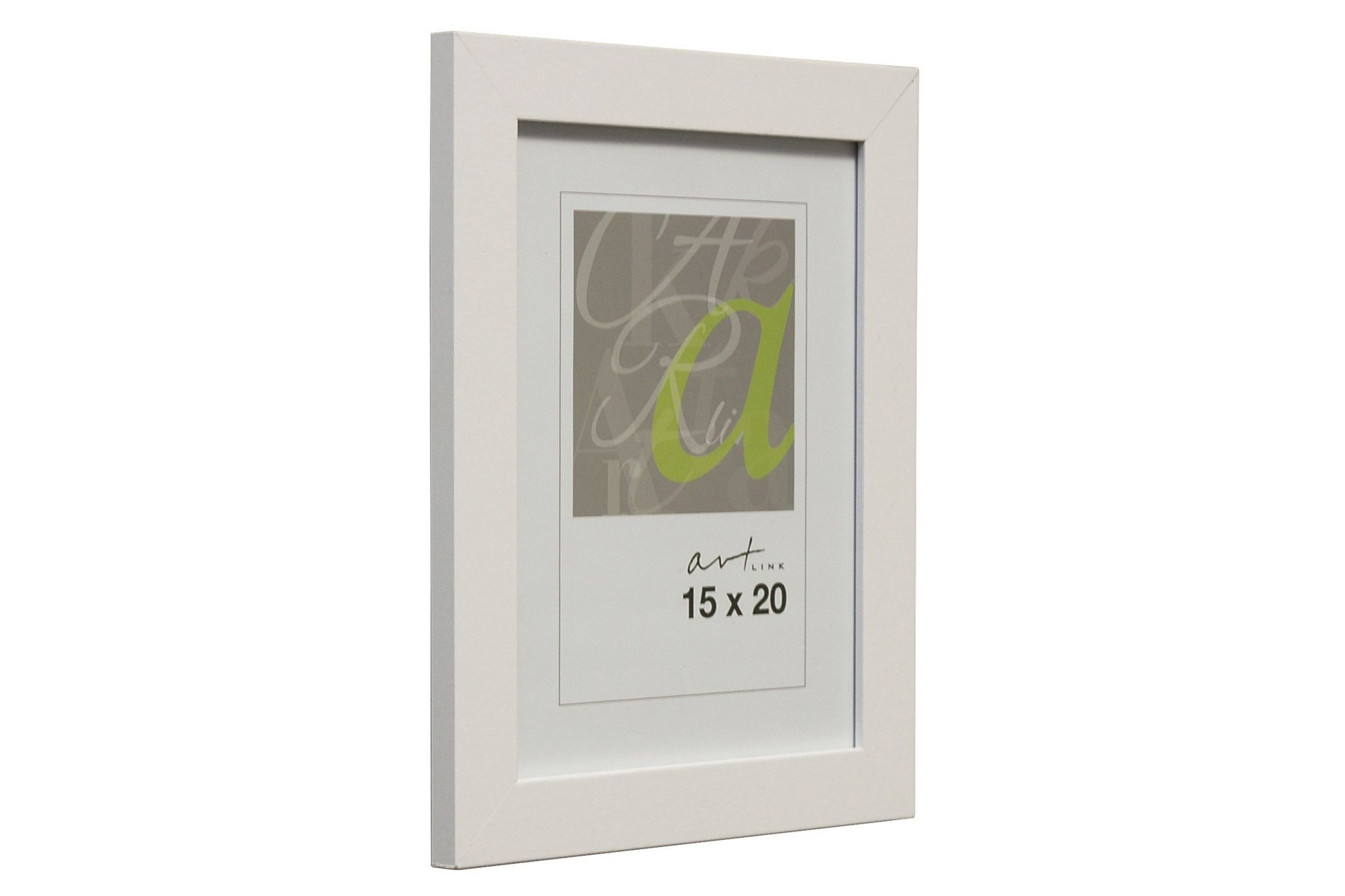 Trendline Tavelram MDF 15x20 cm - Vit