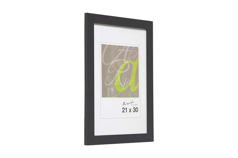 Trendline Tavelram MDF 21x30 cm, Svart