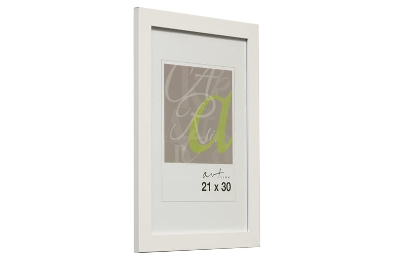 Trendline Tavelram MDF 21x30 cm, Vit