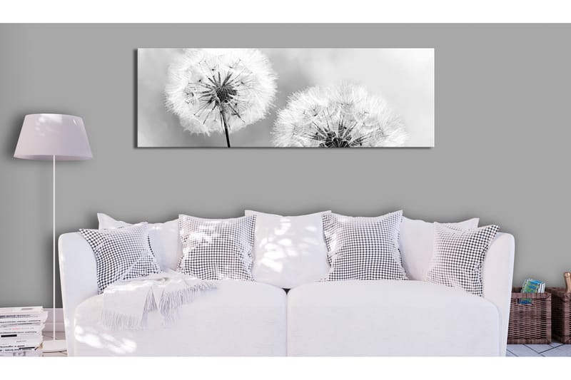 Tavla Summer Memories 135x45 cm - Svart/Vit - Inredning - Tavlor & posters - Canvastavla