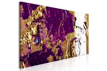 Tavla Purple Wave (1 Part) Narrow 135x45 - Inredning - Tavlor & posters - Canvastavla