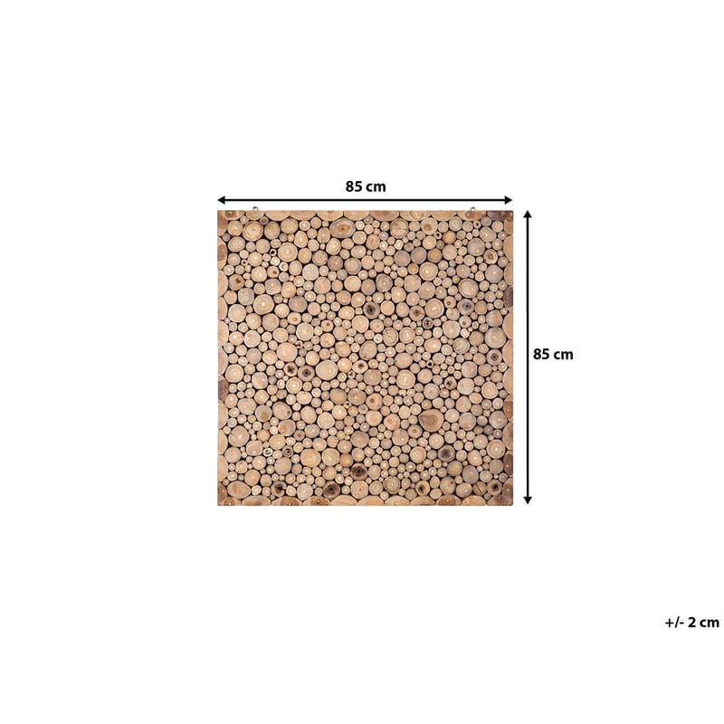 Twig Väggdekoration 85 cm - Trä/Natur - Inredning - Tavlor & posters - Canvastavla