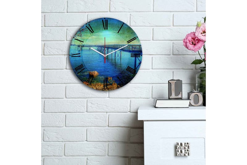 Decorative MDF Clock 30x - Inredning - Väggdekor - Väggklocka & väggur