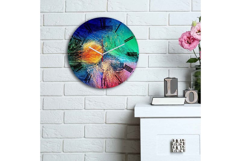 Decorative MDF Clock 30x - Inredning - Väggdekor - Väggklocka & väggur