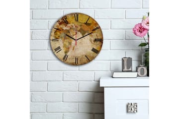 Decorative MDF Clock 30x - Inredning - Väggdekor - Väggklocka & väggur