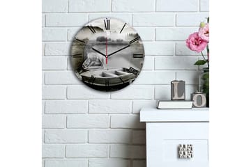 Decorative MDF Clock 30x - Inredning - Väggdekor - Väggklocka & väggur