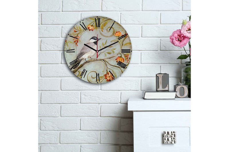 Decorative MDF Clock 30x - Inredning - Väggdekor - Väggklocka & väggur
