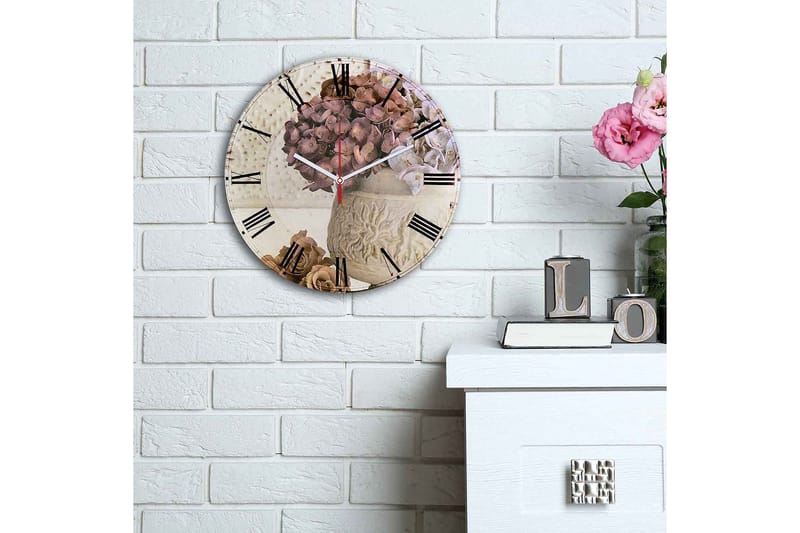 Decorative MDF Clock 30x - Inredning - Väggdekor - Väggklocka & väggur