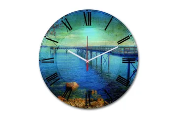 Decorative MDF Clock 30x - Inredning - Väggdekor - Väggklocka & väggur