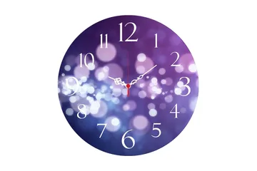 Decorative MDF Clock 40x - Inredning - Väggdekor - Väggklocka & väggur