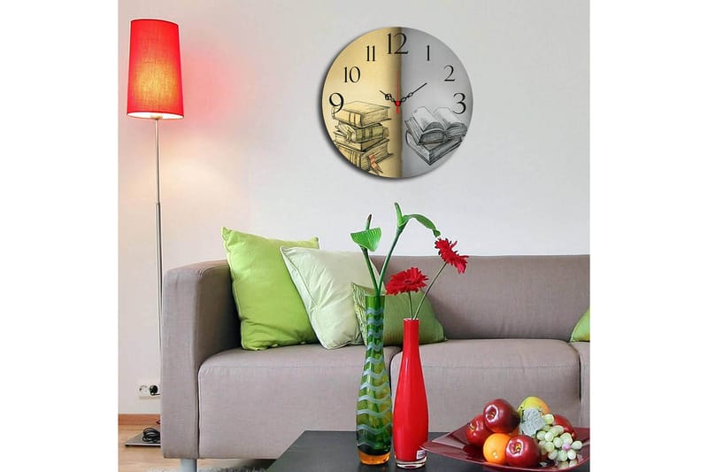 Decorative MDF Clock 40x - Inredning - Väggdekor - Väggklocka & väggur