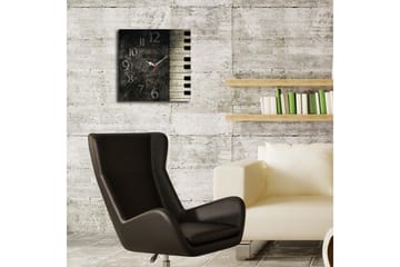 Decorative MDF Clock 40x40 - Inredning - Väggdekor - Väggklocka & väggur