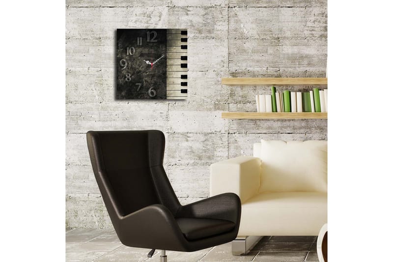 Decorative MDF Clock 40x40 - Inredning - Väggdekor - Väggklocka & väggur