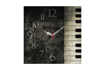 Decorative MDF Clock 40x40 - Inredning - Väggdekor - Väggklocka & väggur