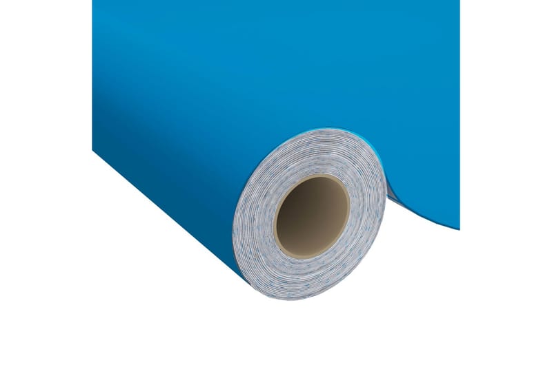 Dekorplast 2 st azur 500x90 cm PVC - Blå - Dekorplast & kakeldekor