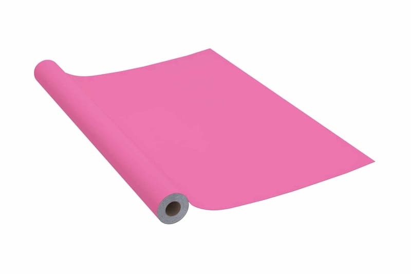 Dekorplast rosa högglans 500x90 cm PVC - Rosa - Dekorplast & kakeldekor